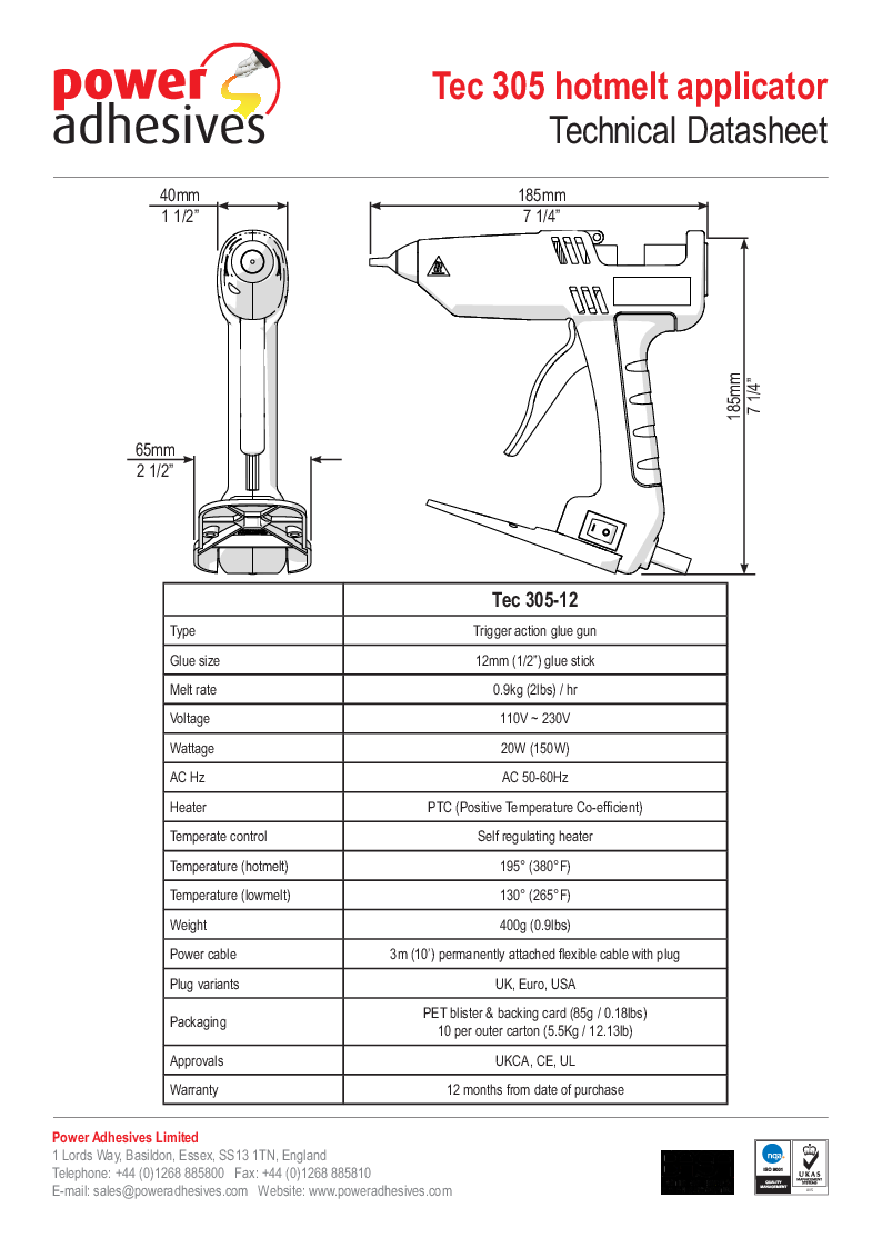

Tec 305 TDS

