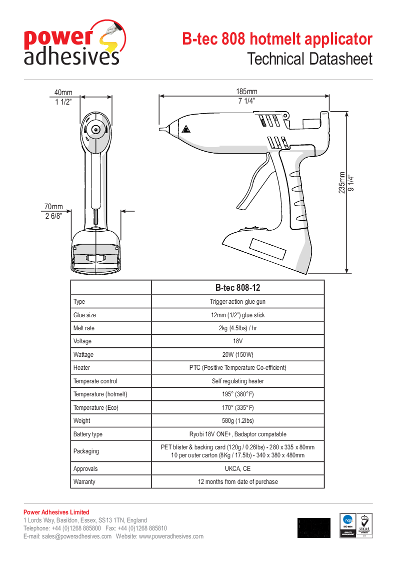 

B tec 808 TDS

