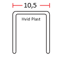 Plastklammer