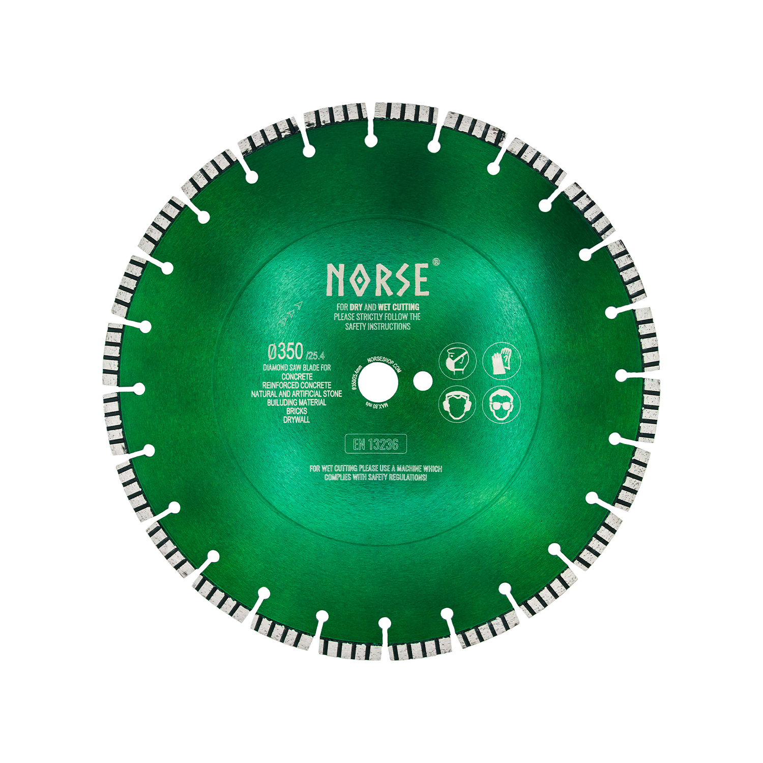 NORSE Concreteworker 350mm | Diamantklinge til beton