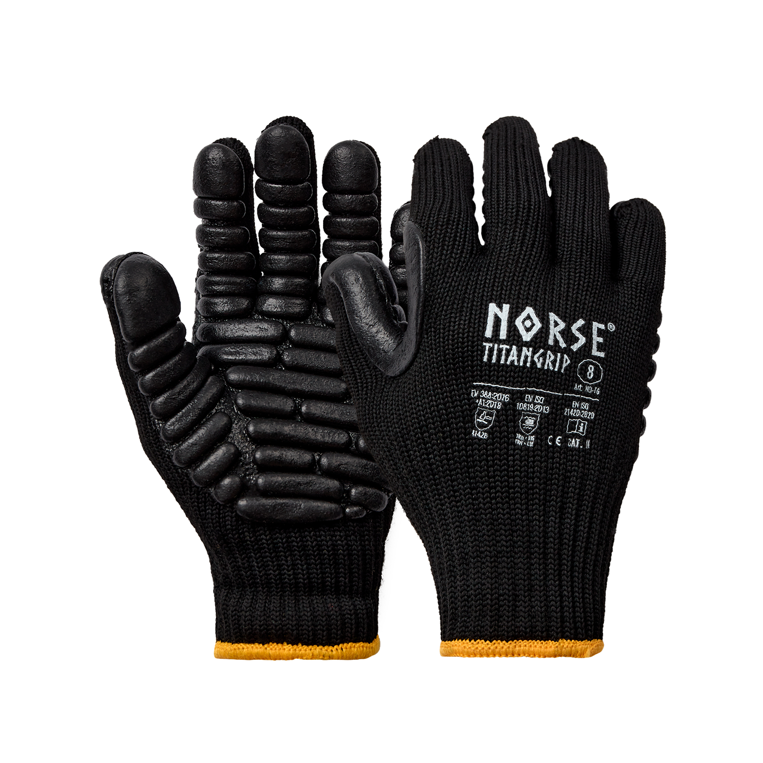 Norse TitanGrip - Antivibrationshandske - Str. 11