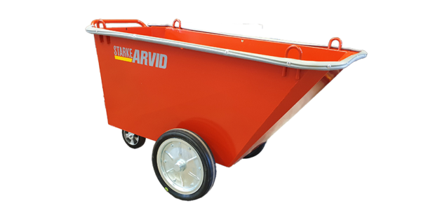 Fodervogn/affaldsvogn 400L m ergohjul