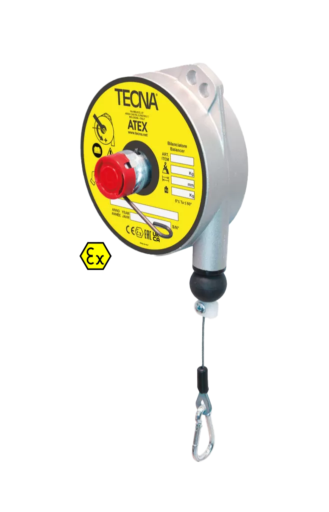 Tecna ATEX Balanceophæng 2,0-4,0kg - Wirelængde 2000mm