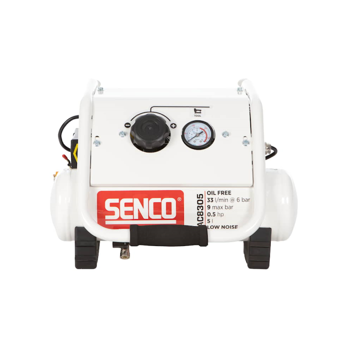 Senco Kompressor AC8305  9 bar 5,0 ltr tank 60 db(A)