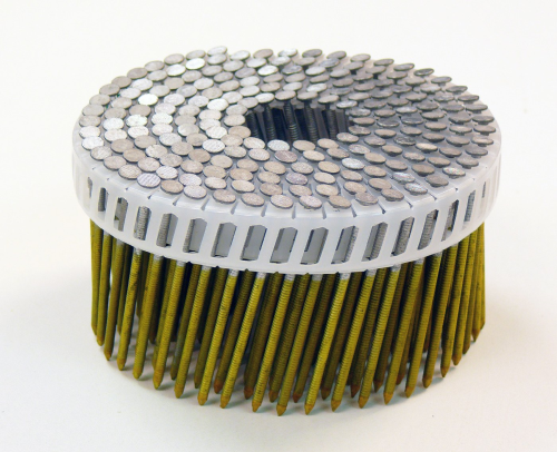 2,5x50mm tromlesøm ring vgs 15° flad plast 1200 stk