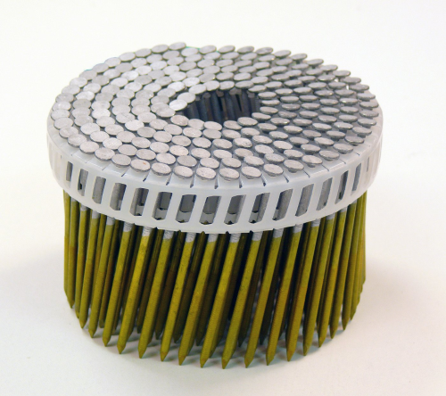 2,8x75mm tromlesøm ring vgs 15° flad plast 1200 stk